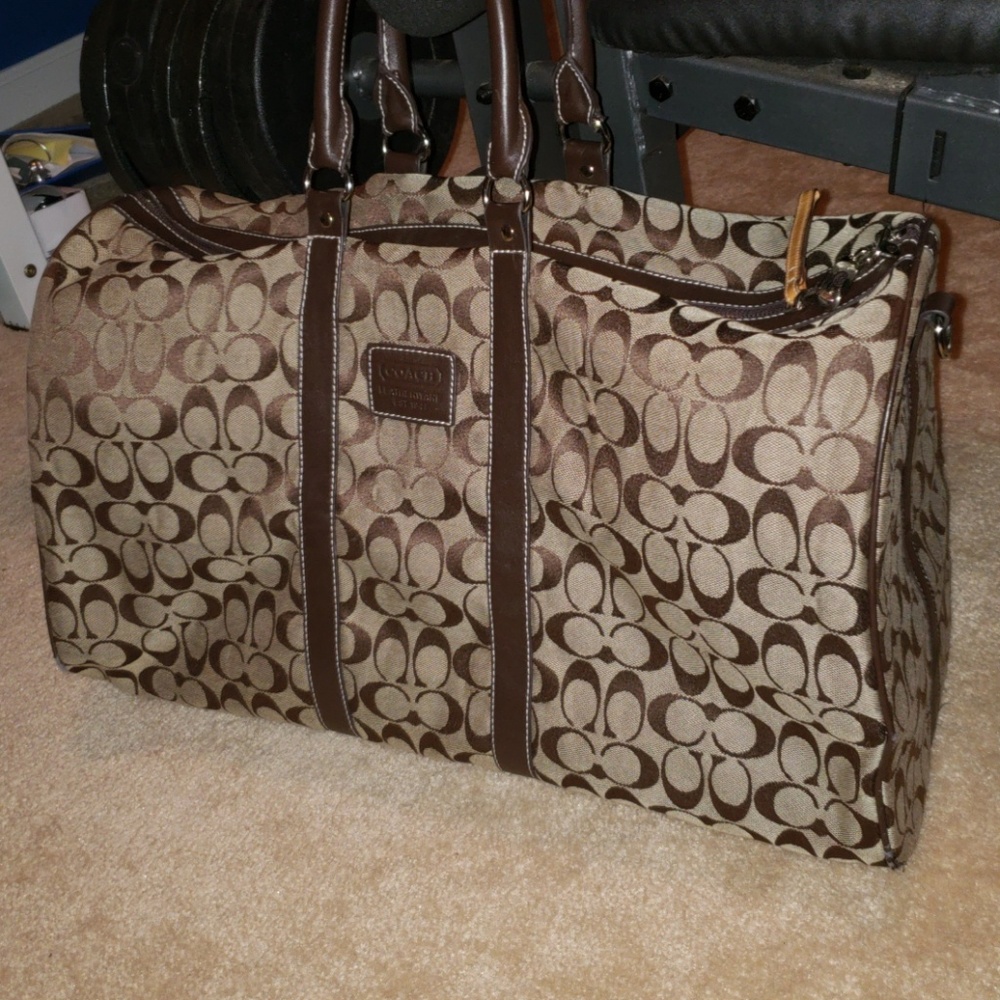 Coach duffle bag